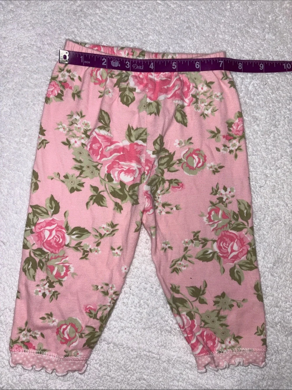 Little mush baby Pink Rose 3 pc kimono Set size 3m